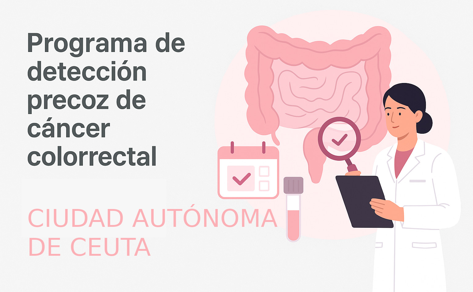 Programa de detección precoz de cáncer de colon y recto de CEUTA