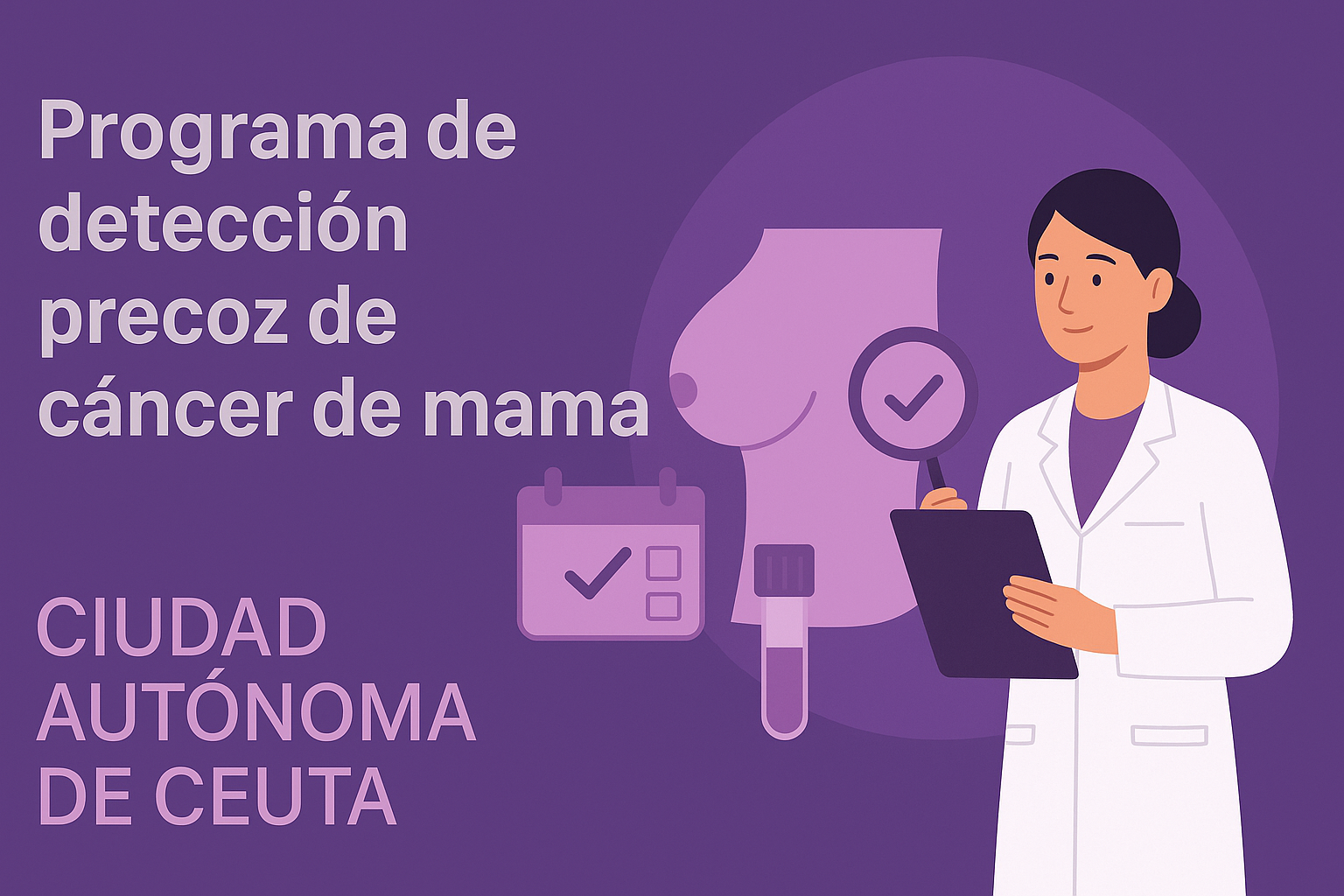 Programa de detección precoz de cáncer de mama de CEUTA